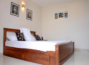 Postel nebo postele na pokoji v ubytování Square One CONDO - Kiribathgoda Kelaniya