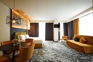 Setusvæði á Miramare Magnetic Beach Hotel