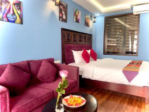 Posezení v ubytování Sapa Hills Hotel