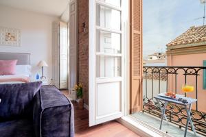 Balkón alebo terasa v ubytovaní City Suite