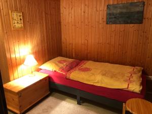 Postel nebo postele na pokoji v ubytování Ferienwohnung Gausburg