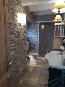A bathroom at East Wind