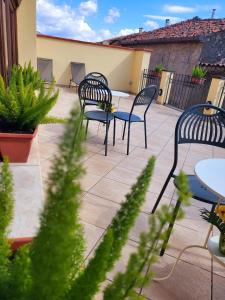 Balkón nebo terasa v ubytování Hotel Federico II