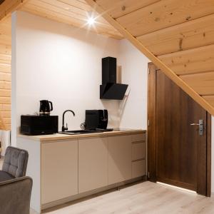 Kuchyňa alebo kuchynka v ubytovaní Royal Apartments & Spa Zakopane-Cyrhla