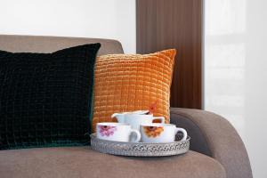 A seating area at Lurisia