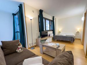 Postel nebo postele na pokoji v ubytování Apartamentos Princesa Park 3000