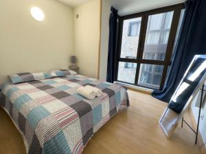 Postel nebo postele na pokoji v ubytování Apartamentos Princesa Park 3000