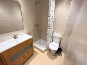 Koupelna v ubytování Apartamentos Princesa Park 3000