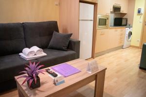 Kuchyň nebo kuchyňský kout v ubytování Apartamentos Princesa Park 3000