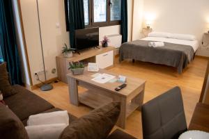 Postel nebo postele na pokoji v ubytování Apartamentos Princesa Park 3000