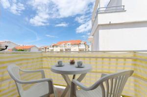 Balkón nebo terasa v ubytování Apartments Anastazija