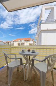Balkón nebo terasa v ubytování Apartments Anastazija