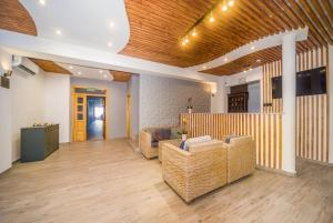 Posezení v ubytování Park Hotel Ambrózia