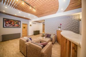 Posezení v ubytování Park Hotel Ambrózia