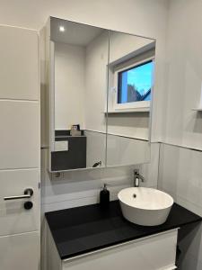 Koupelna v ubytování Ferienwohnung Franzi + 23 fotografií