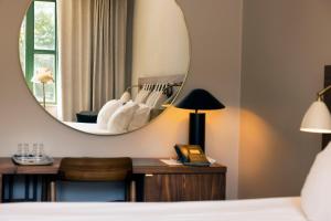 Voodi või voodid majutusasutuse Villa Källhagen toas