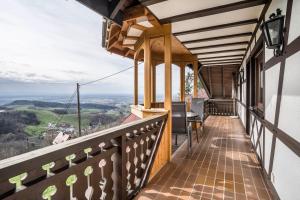 Balcone o terrazza di Adlerhorst