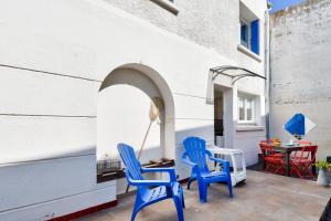 Balkón alebo terasa v ubytovaní Jolie maison pour 6 à Noirmoutier-en-l'Ile