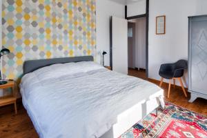 Posteľ alebo postele v izbe v ubytovaní Jolie maison pour 6 à Noirmoutier-en-l'Ile