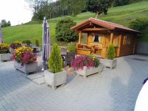 Zahrada ubytování Pension Sohlhof