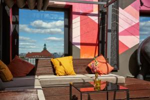 Posezení v ubytování Hotel AMANO Grand Central