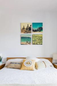 Postel nebo postele na pokoji v ubytování Marbella Rio Real apartment