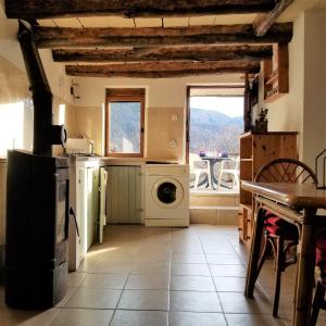 Köök või kööginurk majutusasutuses La Capretta
