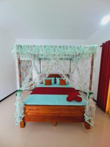 Letto o letti in una camera di Jungle Lodge