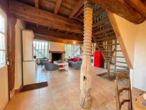 Posedenie v ubytovaní Pressoir de la mare SUPERHOTE 12 minutes de Cabourg
