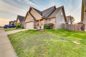 a house with a gambrel roof at Bryant Vacation Rental about 16 Mi to Little Rock in Bryant