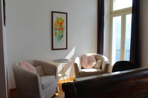 Ruang duduk di Albergo Gargnano