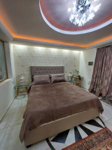 Posteľ alebo postele v izbe v ubytovaní Aphrodite View