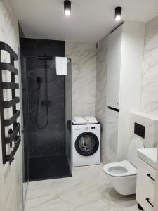 Kúpeľňa v ubytovaní Leszka Loft Apartment