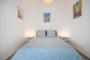 Posteľ alebo postele v izbe v ubytovaní Bel appartement épuré et minimaliste pour 4 pers à Marseille