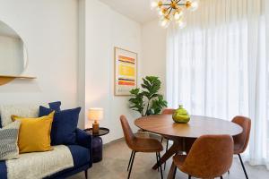 A seating area at Soho Apartments in Malaga by Solaga Holiday Homes