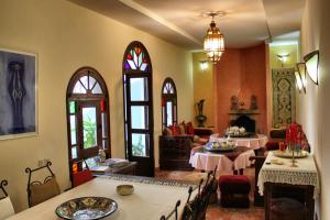 Restaurace v ubytování Dar Manara - Medina d'Asilah