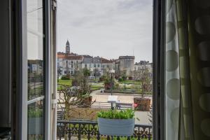 Budynek, w którym mieści się apartament