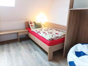 Postel nebo postele na pokoji v ubytování Apartmán UšeBu