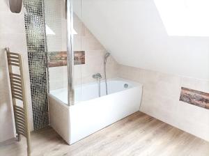 Koupelna v ubytování Apartmán UšeBu