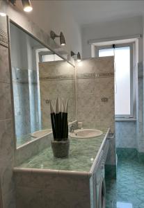 A bathroom at Vatican Walls Apartment