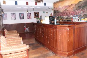 Lounge nebo bar v ubytování Hostal La Catolica