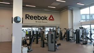 Fitness centrum a/nebo fitness zařízení v ubytování Blue Mountain Apartments by Heimaleiga