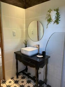 Een badkamer bij Casa Luna