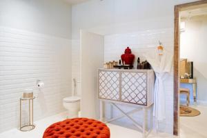 Koupelna v ubytování Hotel Pousada Boutique Coco Bambu Morere
