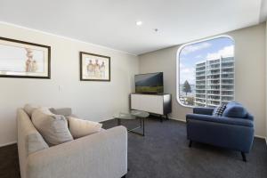 A seating area at Oceanside Marine Pde Magic