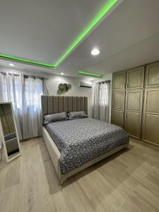 Postel nebo postele na pokoji v ubytování Casa acogedora