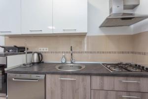 Kuchyň nebo kuchyňský kout v ubytování Apartments Edi - ZF Hvar