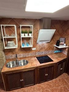 Kuchyň nebo kuchyňský kout v ubytování Casa tramposos 3