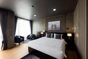 The View Chiang Dao客房内的一张或多张床位