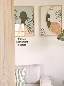 Posedenie v ubytovaní FORMA Apartament Supraśl